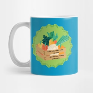 Talking Vegetables Mug